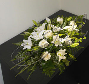 Bouquet de rosas y lilium